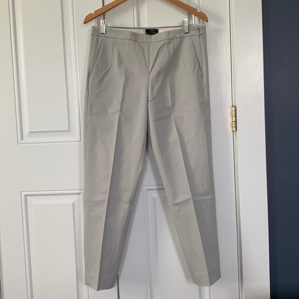 J.Crew Gray trouser pants